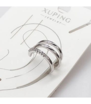 Каффа тройная - родированное покрытие Xuping 370927