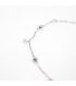 Браслет на ногу (анклет) з камінчиками Swarovski 330149