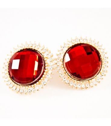 Сережки-гвоздики "Коло в дрібних стор."